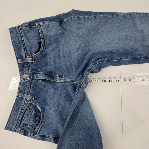 Levi's 515 bootcut jeans blue denim womens size 6m light wash 5101 - Picture 9 of 12